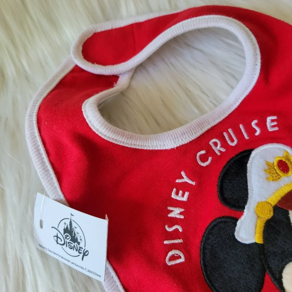 Disney Cruise Line Minnie Mouse Bib